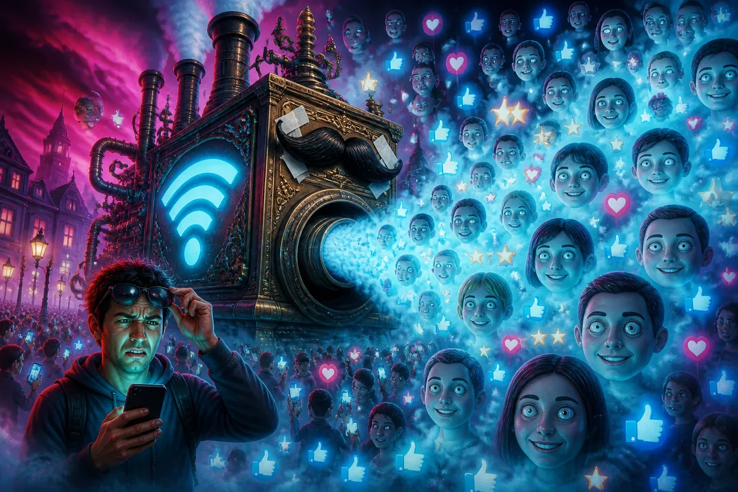 Nothing says “public consensus” like 8,000 identical strangers emerging from a vape cloud to recommend iodine gummies.