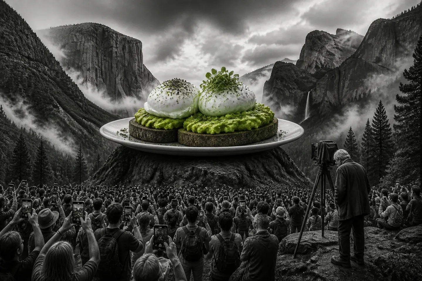 Ansel Adams crawled through Yosemite so your eggs could have portrait mode.