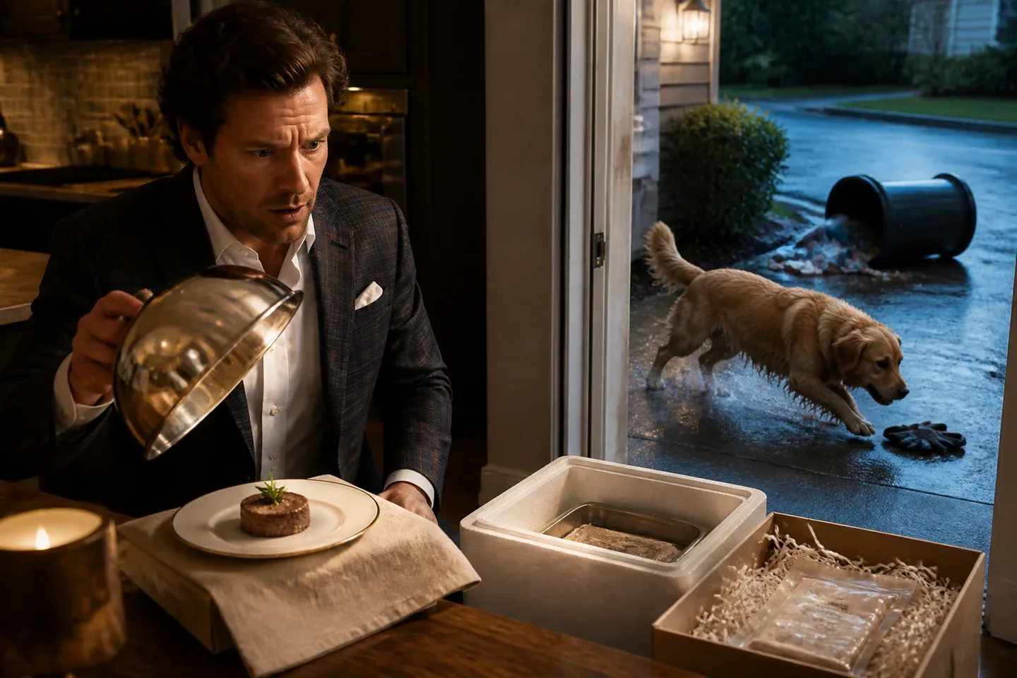 Meanwhile, the concierge meal’s harshest critic has found a wet parking-lot glove.