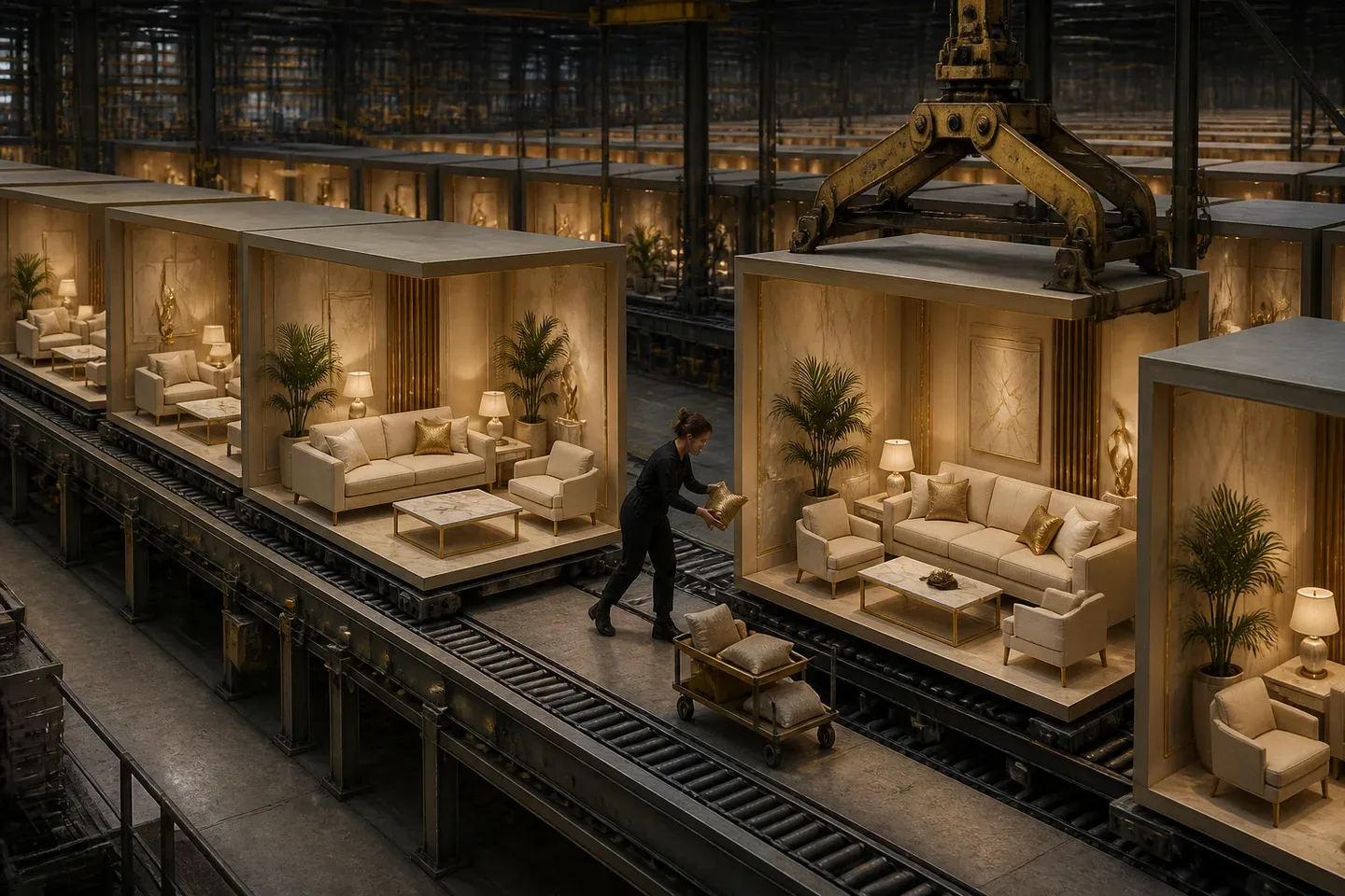Luxury, now available in twelve emotionally equivalent finishes.