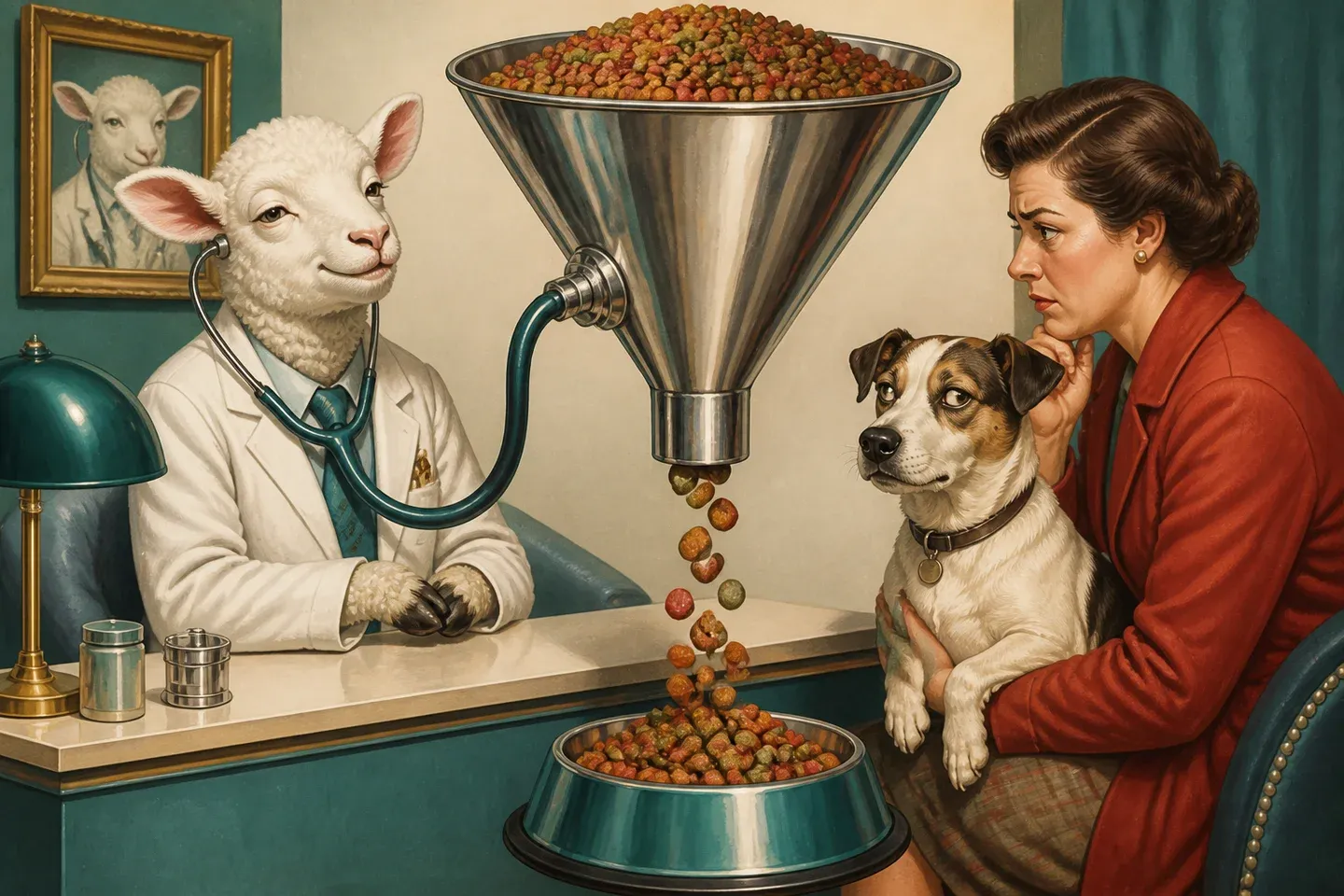 For an additional fee, the funnel listens to your concerns.