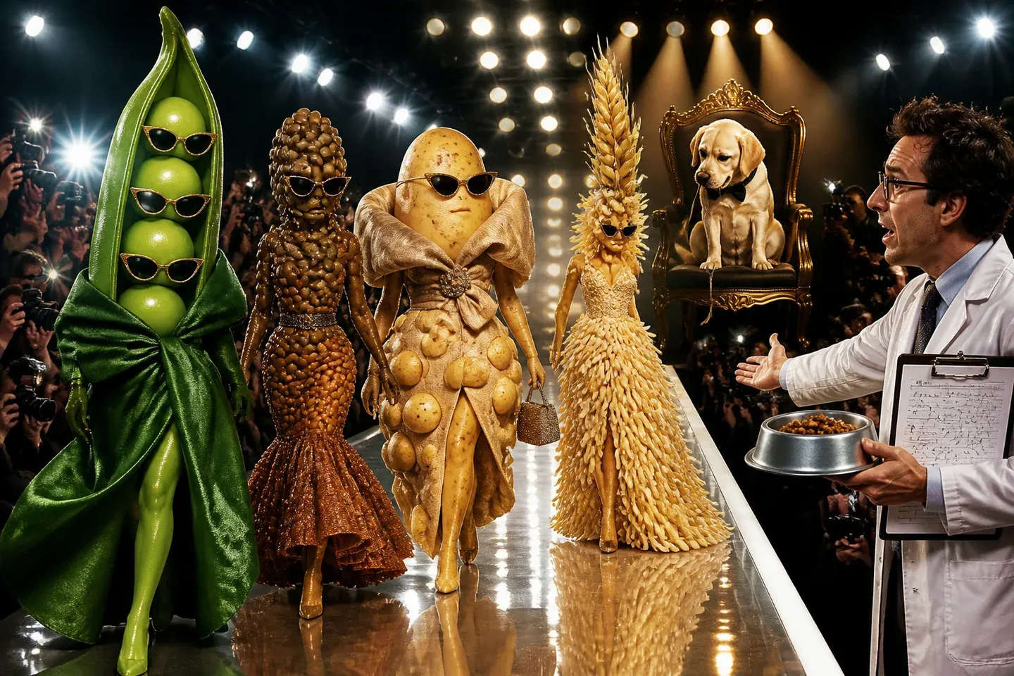 The runway show has no control group.